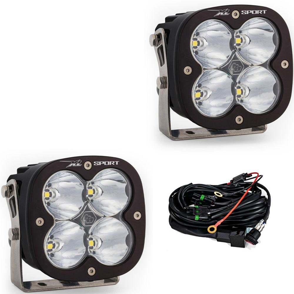 Baja Design 567801 LED Light Pods High Speed Spot Pattern Pair XL Sport Series