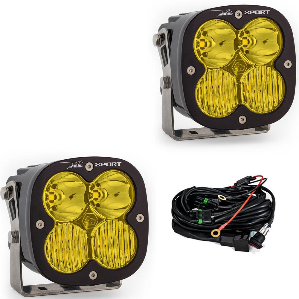 Baja Designs 567813 LED Light Pods Amber Lens Driving Combo Pattern Pair XL