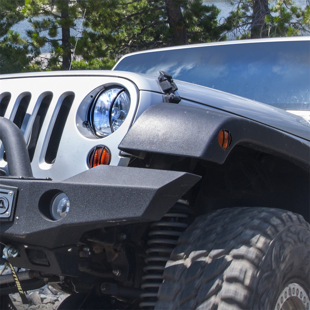 Smittybilt 5692 Euro Headlight Guard Fits 07-18 Wrangler (JK)