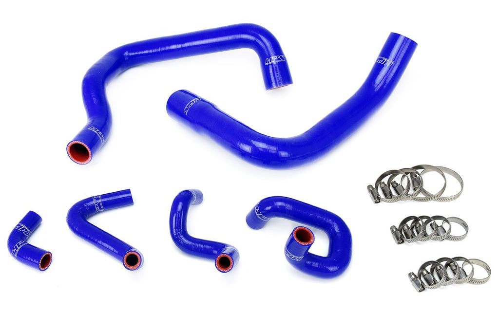 HPS Blue Silicone Radiator/Heater Hose For 1986-1993 Mustang GT / Cobra