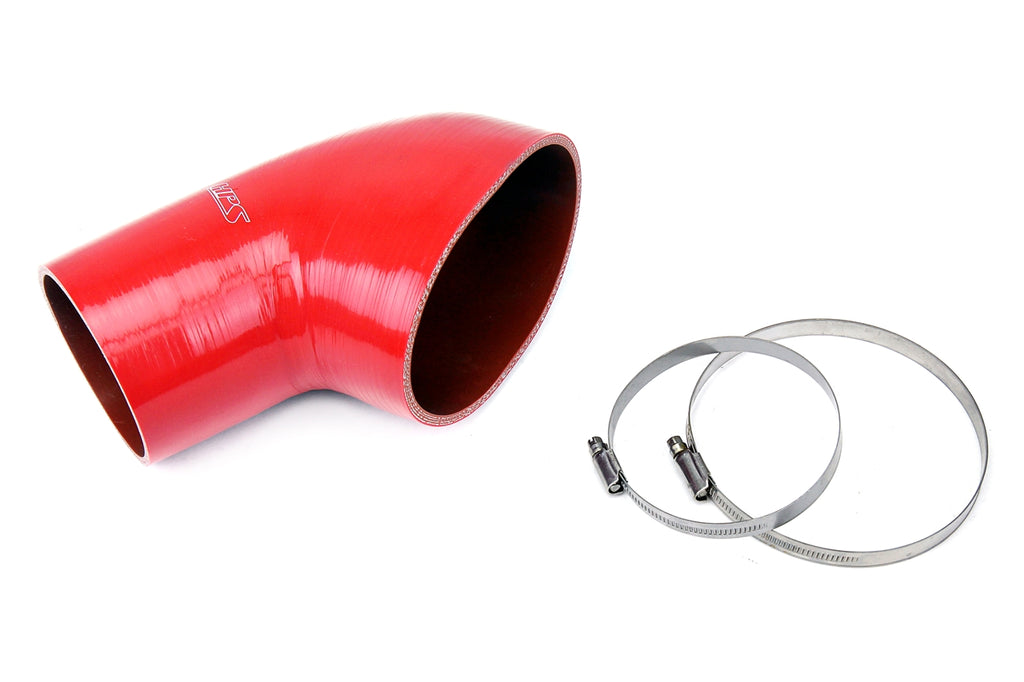 HPS 57-1078-RED-1 Red Silicone Intake Hose For 2001-2006 E46 M3