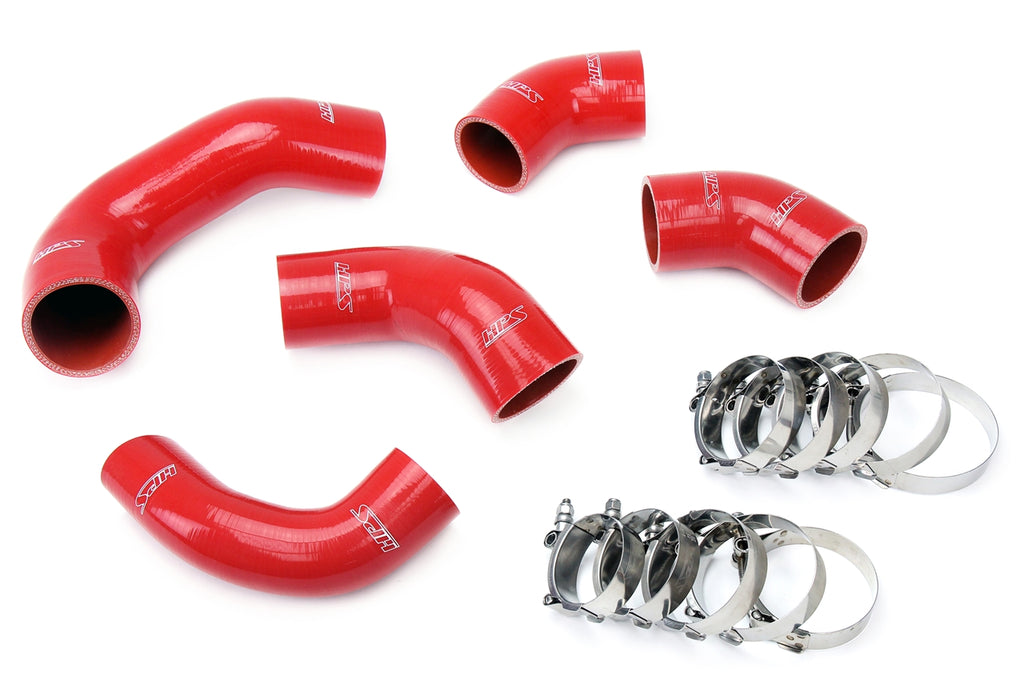 HPS Red Silicone Intercooler Hose For 2003-2007 Lancer EVO 8 9 MR US-Spec