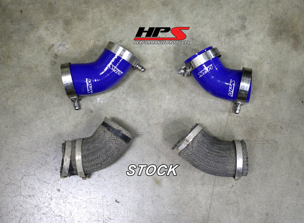 HPS Black Silicone Intercooler Hose For 2003-2007 Lancer EVO 8 9 MR US-Spec
