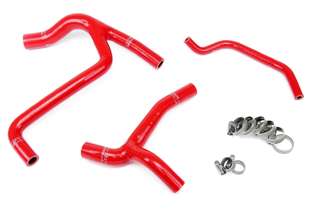 HPS 57-1243-RED Red Silicone Radiator Hose For 2009-2009 KX450F