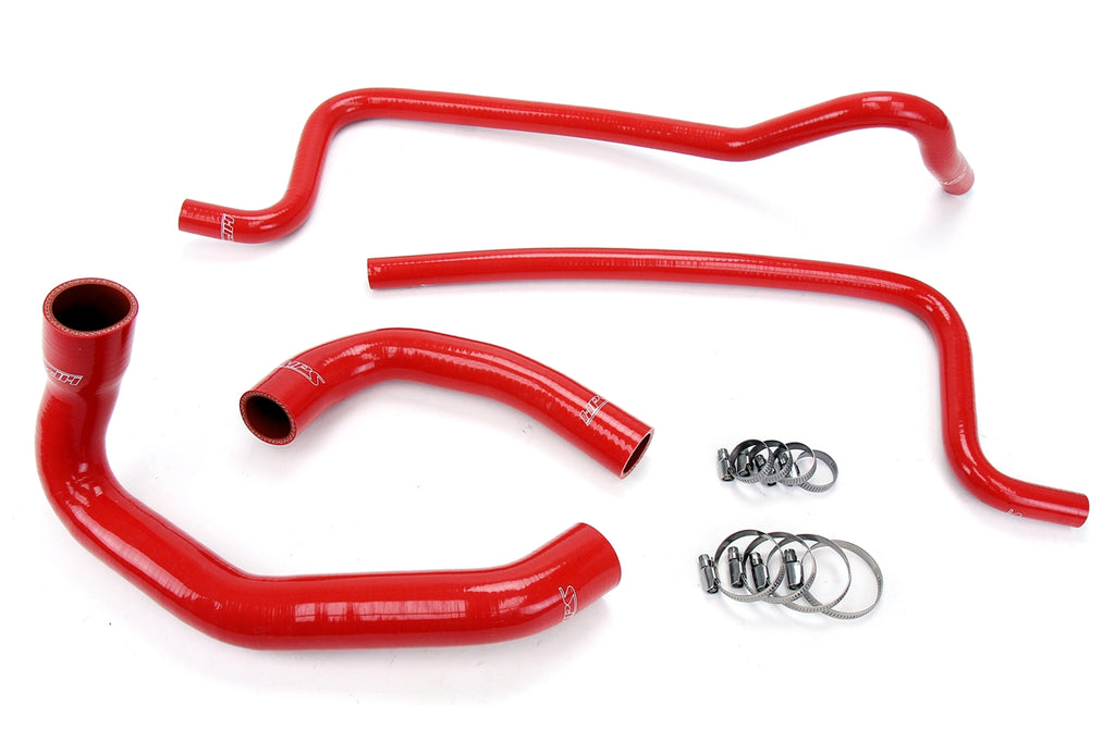 HPS Red Silicone Radiator/Heater Hose For 02-06 Wrangler TJ 4.0L Left Hand Drive
