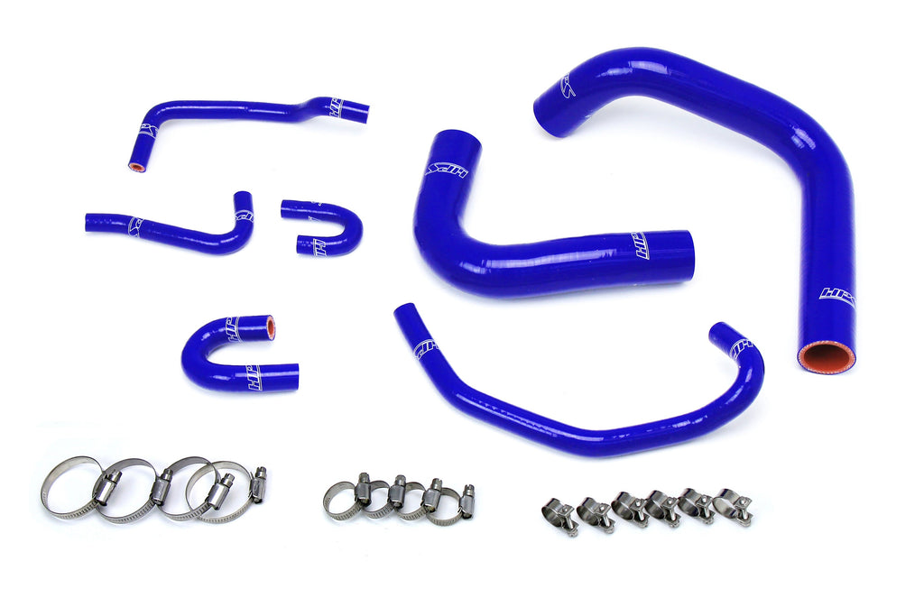 HPS 57-1323R-BLUE-2 Blue Silicone Radiator Hose For 1989-1995 Pickup 3.0L V6