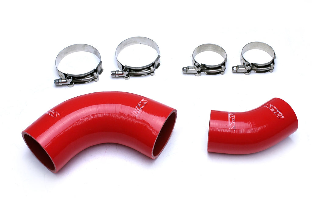 HPS 57-1486-RED-3 Red Silicone Intercooler Hose For 2007-2010 CX7 2.3L Turbo
