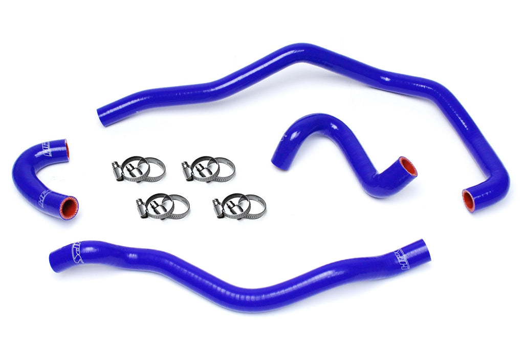 HPS 57-1487-BLUE Blue Silicone Heater Hose For 2001-2006 E46 M3 Left Hand Drive