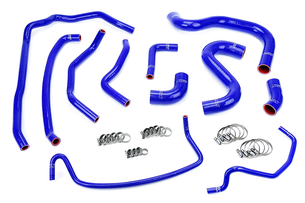 HPS Blue Silicone Radiator/Heater Hose For 2015-2016 Mustang GT 5.0L V8