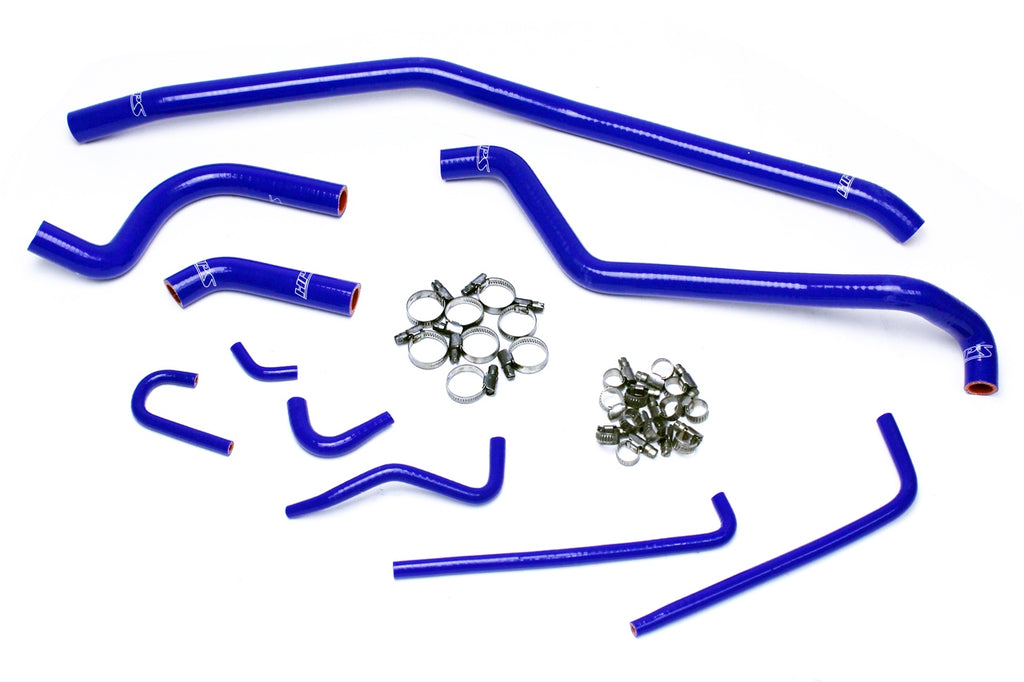 HPS 57-1504-BLUE Blue Silicone Radiator Hose For 2004-2009 KFX700