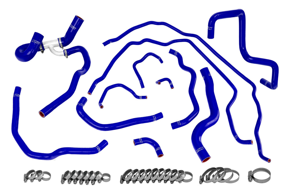 HPS Blue Silicone Radiator/Heater Hose For 2007-2009 Mazdaspeed 3 2.3L Turbo