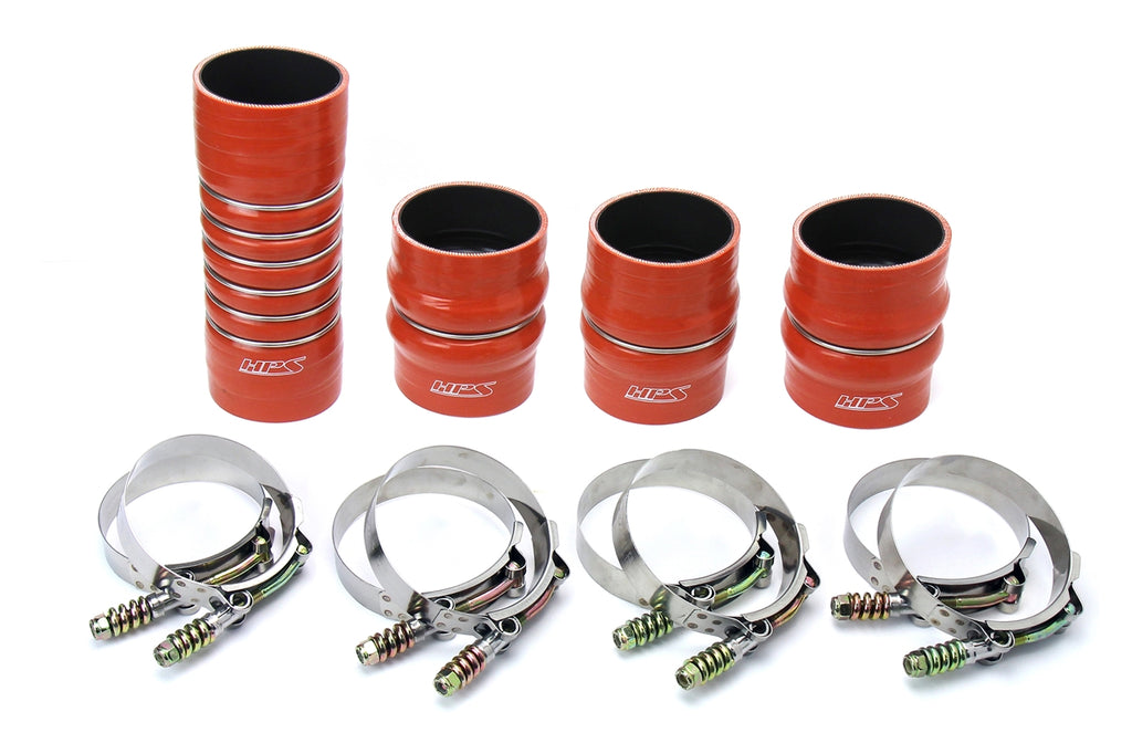 HPS Orange Silicone Intercooler Hose For 03-07 Ram Pickup 5.9L Cummins Diesel