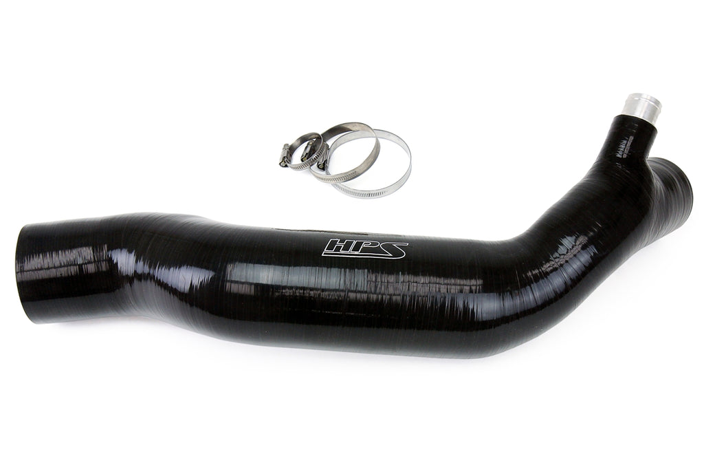 HPS 57-1585-BLK-3 Black Silicone Intake Hose For 2016-2017 GS200t 2.0L Turbo