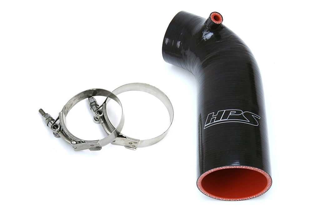 HPS 57-1596-BLK Black Silicone Intake Hose For 16-19 Civic 2.0L Non Turbo