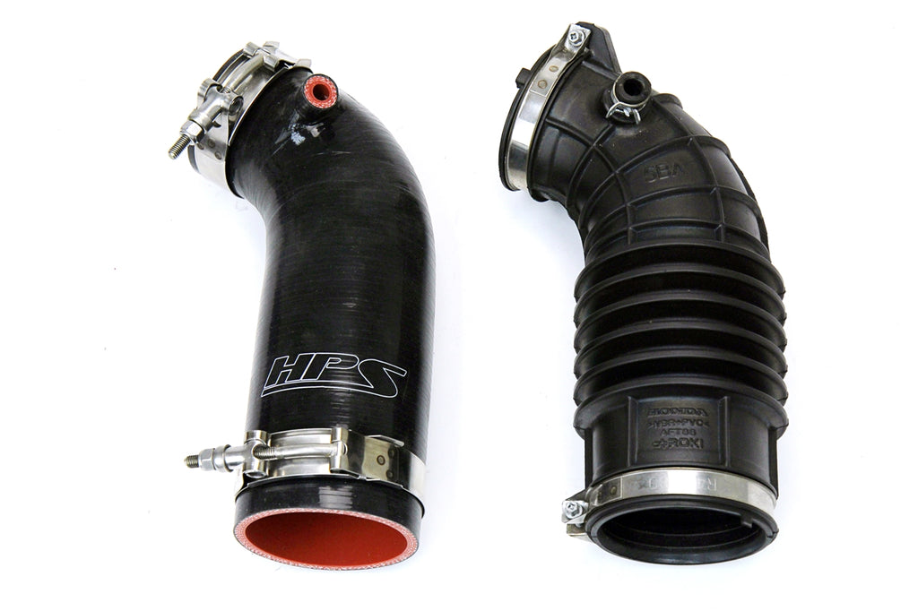 HPS 57-1596-BLK Black Silicone Intake Hose For 16-19 Civic 2.0L Non Turbo