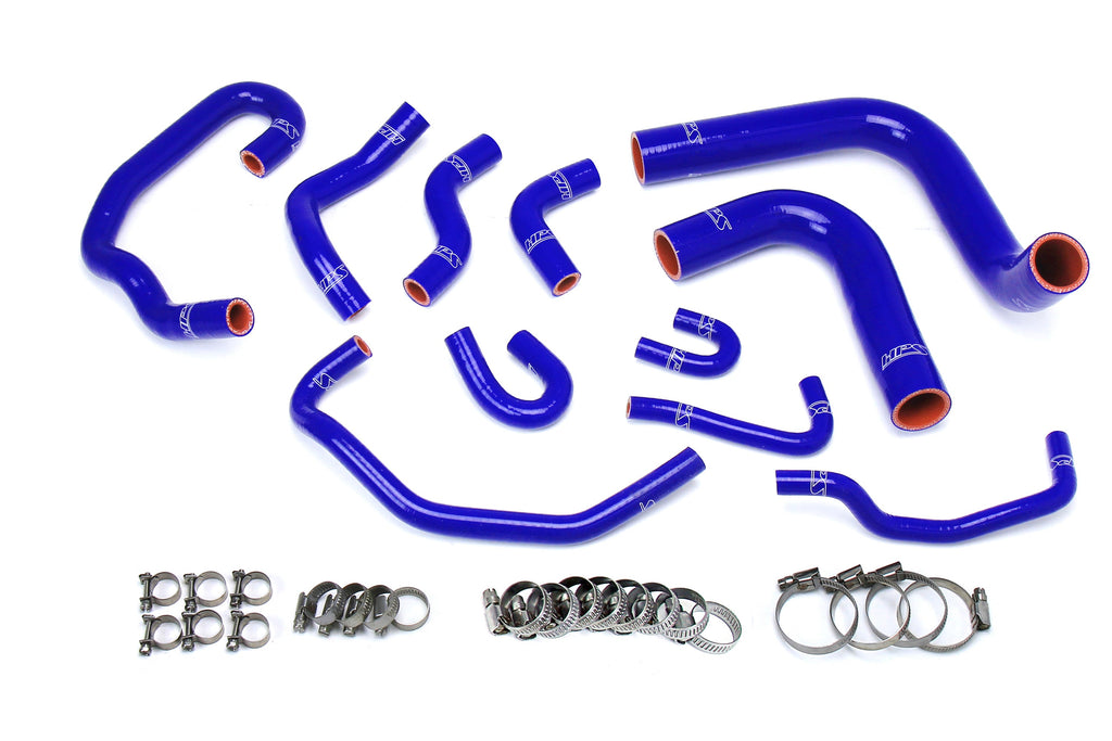 HPS Blue Silicone Radiator/Heater Hose For 93-95 Pickup 3L V6 Left Hand Drive