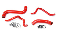 Load image into Gallery viewer, HPS Red Silicone Radiator/Heater Hose For 2006-2007 Impreza 2.5L Non Turbo