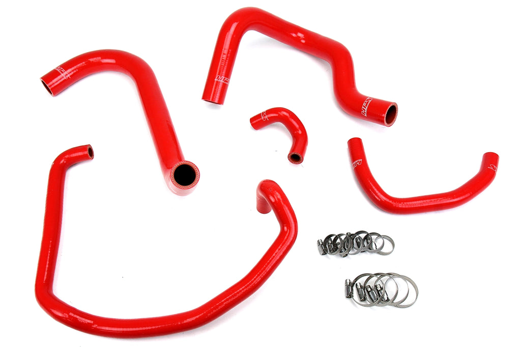 HPS 57-1746-RED Red Silicone Radiator/Heater Hose For 1995-2004 Tacoma 2.4L 4Cyl