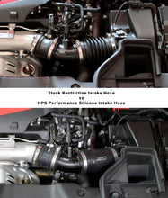 Load image into Gallery viewer, HPS 57-1765-RED-2 Red Silicone Intake Hose For 17-19 Civic X Type R 2.0L Turbo