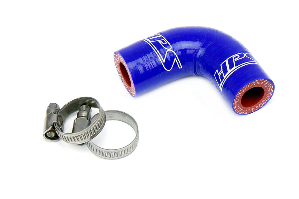 HPS 57-1881-BLUE Silicone Oil cooler coolant elbow hose Blue
