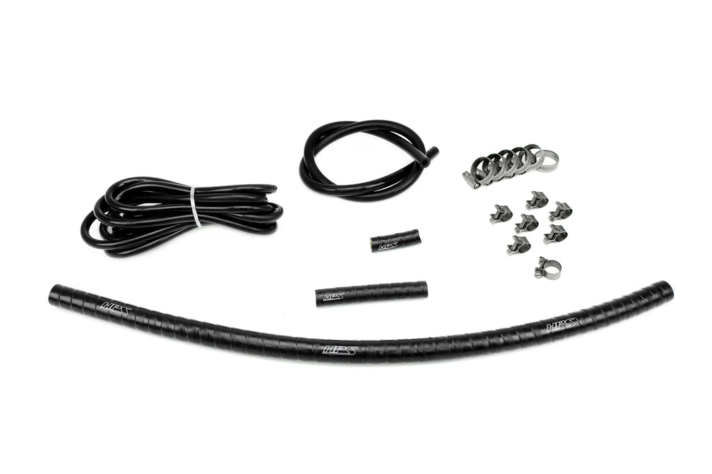 HPS Black Silicone Vacuum-Breather Hose Kit for 1993-1998 Supra MK4 Non Turbo