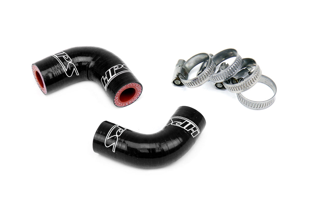 HPS Black Silicone Oil Cooler Elbow Hose for 03-06 Ram 2500 Cummins 5.9L Turbo