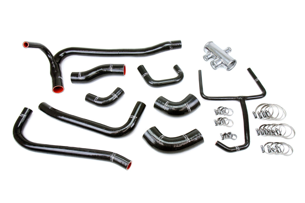 HPS Black Silicone Radiator Hose Kit for 2007-2014 Mustang GT500 5.4L 5.8L
