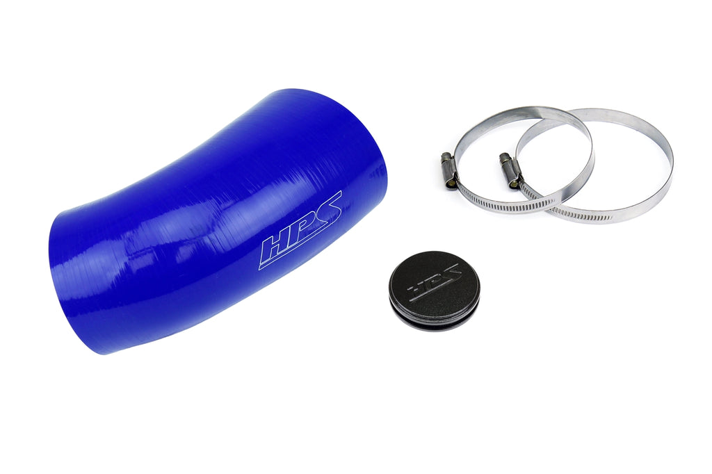 HPS 57-2077-BLUE Silicone Air Intake Hose Blue