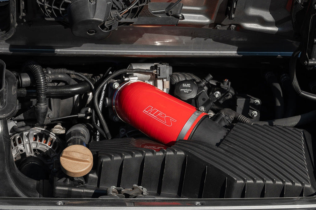HPS 57-2077-RED Silicone Air Intake Hose Red