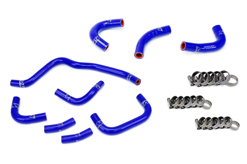HPS 57-2079-BLUE Silicone Oil cooler and throttle body Hose Blue