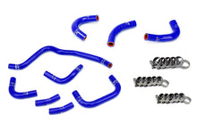 Load image into Gallery viewer, HPS 57-2079-BLUE Silicone Oil cooler and throttle body Hose Blue