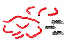 Load image into Gallery viewer, HPS 57-2079-RED Silicone Oil cooler and throttle body Hose Red