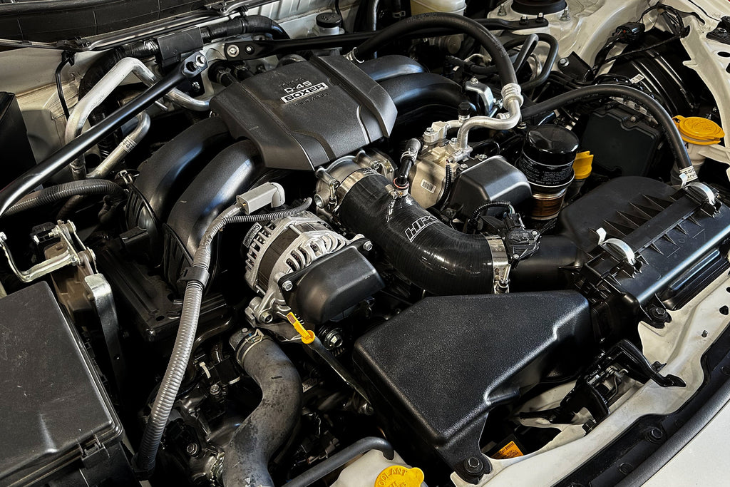 HPS 57-2122-RED Silicone Air Intake Hose Fits 22-25 BRZ 2.4L