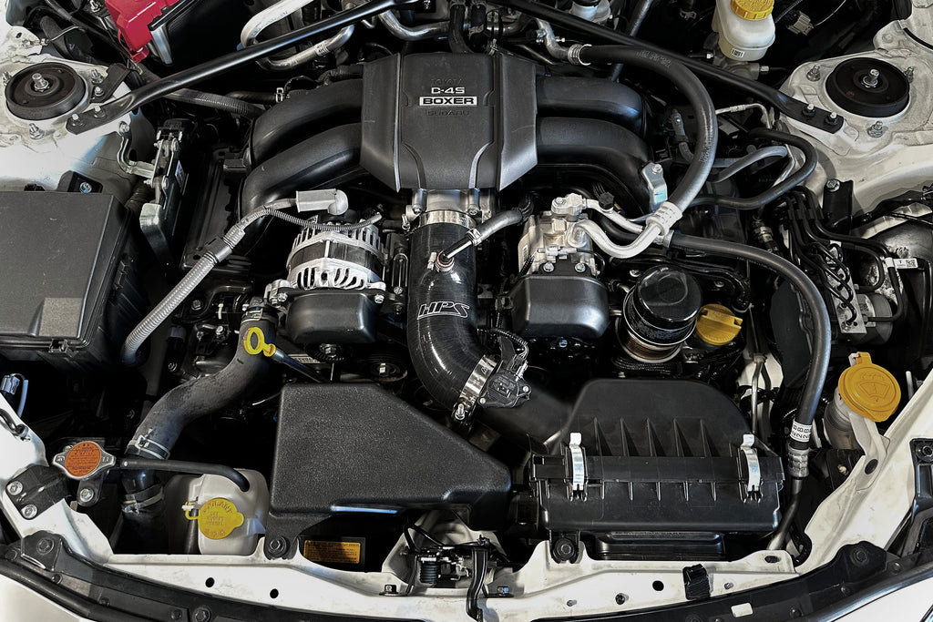 HPS 57-2122-RED Silicone Air Intake Hose Fits 22-25 BRZ 2.4L