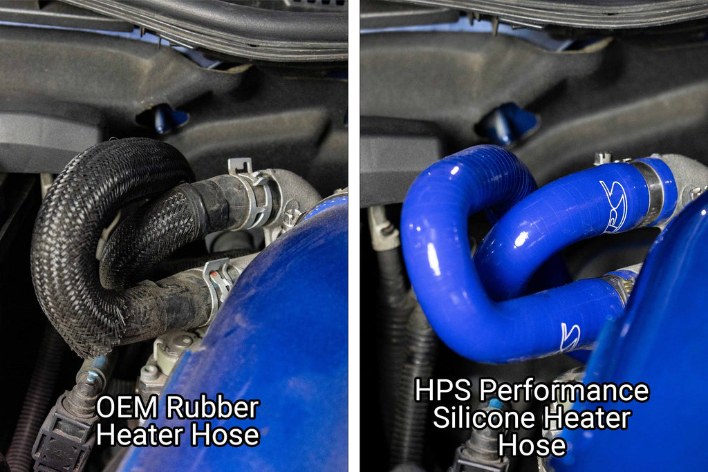 HPS 57-2183-BLUE Silicone Heater Hoses Fits 06-15 IS250 2.5L V6