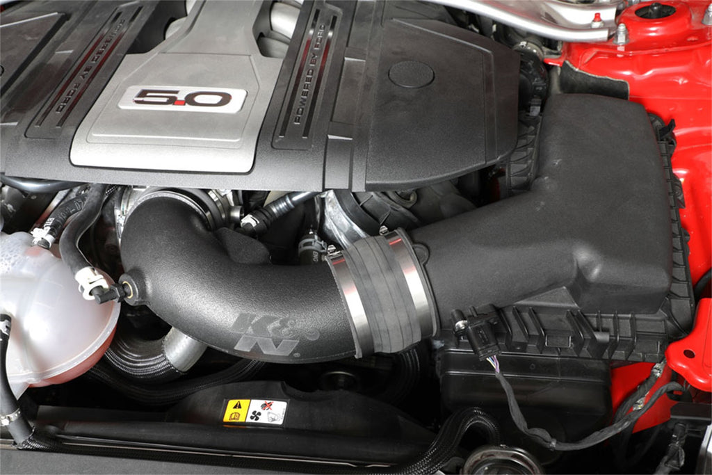 K&N Filters 57-2605 Performance Air Intake System Fits 18-19 Mustang