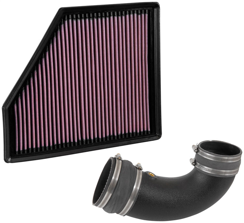 K&N Filters 57-3092 Performance Air Intake System Fits 16-20 Camaro