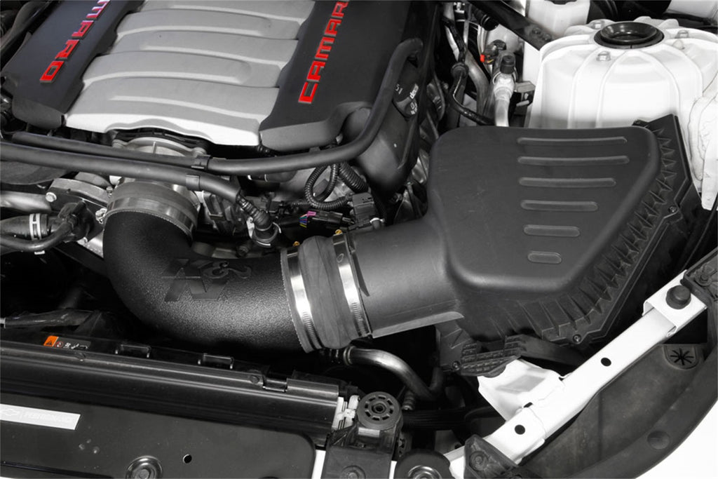 K&N Filters 57-3092 Performance Air Intake System Fits 16-20 Camaro
