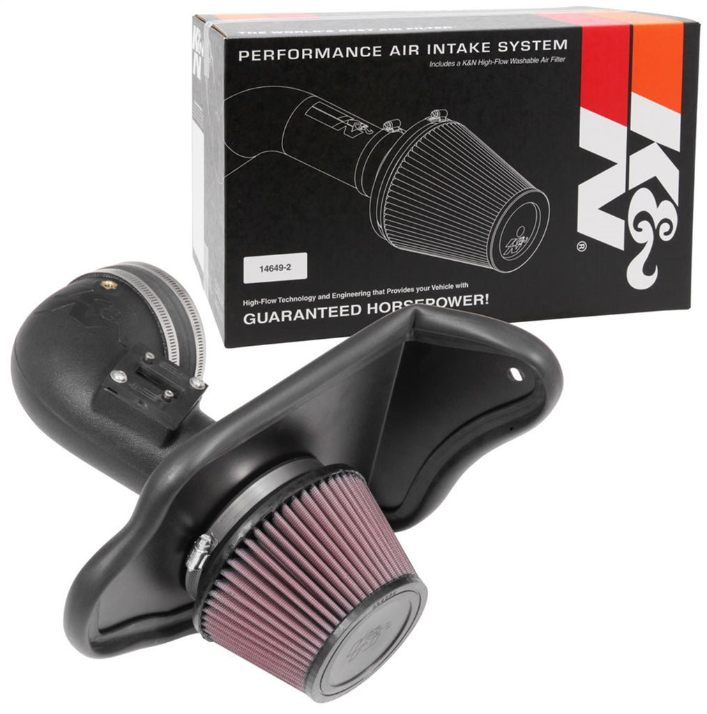 K&N Filters 57-3100 Performance Air Intake System Fits 16-18 ATS Sierra 1500