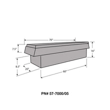Load image into Gallery viewer, Westin 57-7005 HDX Full Size Crossover Tool Box