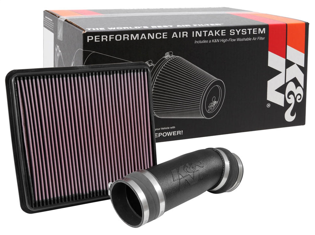K&N Filters 57-9040 Performance Air Intake System Fits 15-19 Land Cruiser LX570