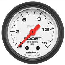 Load image into Gallery viewer, AutoMeter 5702 Phantom Mechanical Boost Gauge