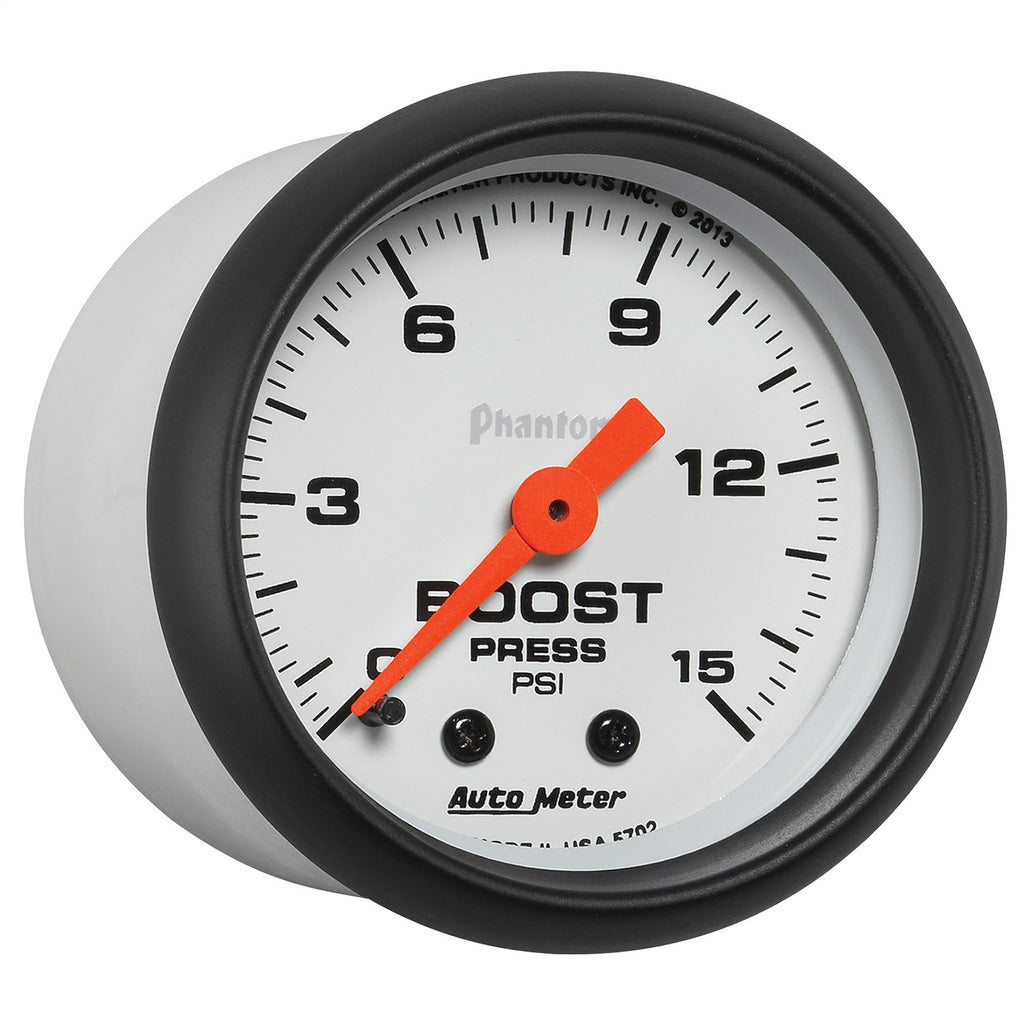 AutoMeter 5702 Phantom Mechanical Boost Gauge