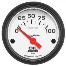 Load image into Gallery viewer, AutoMeter 5727 Phantom Electric Oil Pressure Gauge