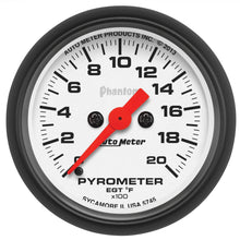 Load image into Gallery viewer, AutoMeter 5745 Phantom Electric Pyrometer Gauge Kit