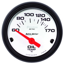 Load image into Gallery viewer, AutoMeter 5748-M Phantom Electric Oil Temperature Gauge