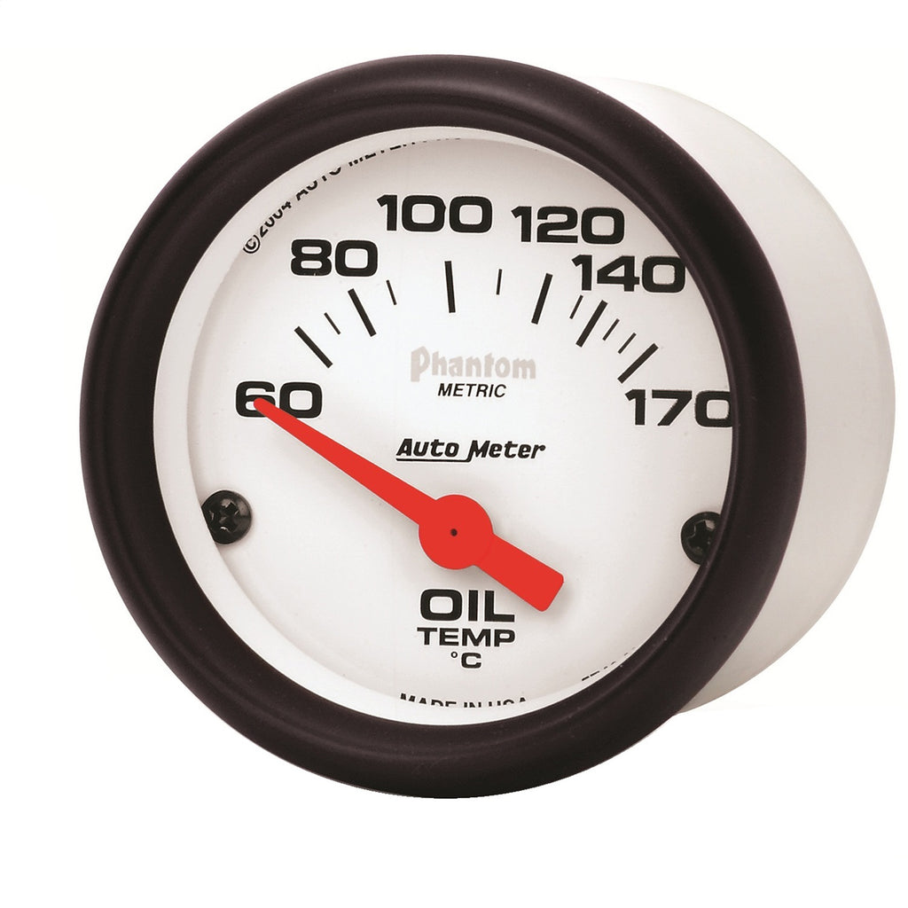 AutoMeter 5748-M Phantom Electric Oil Temperature Gauge