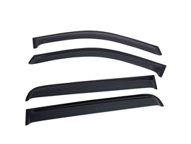EGR 576001 SlimLine In-Channel WindowVisors Set of 4 Fits 16-21 Titan Titan XD