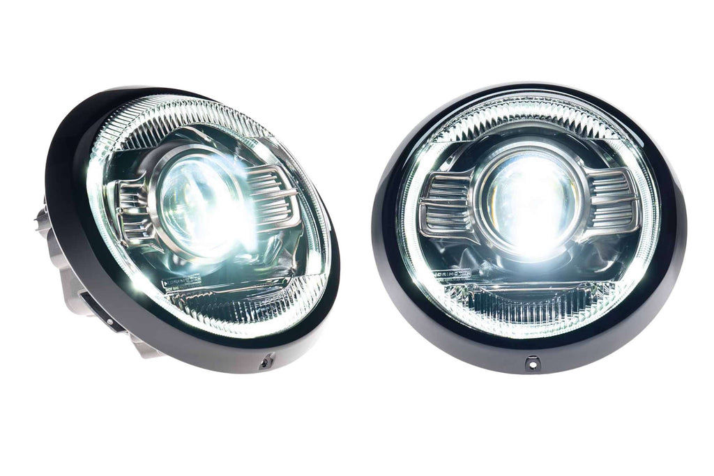 Morimoto LF965C XB LED Headlights Modern White For 65-94 Porsche 911 912 964