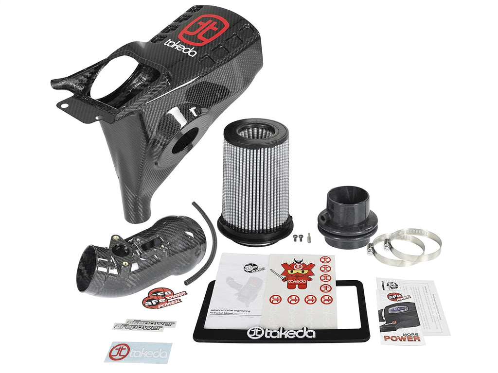 AFE Filters 58-10002D Black Series Momentum Carbon Fiber Air Intake System